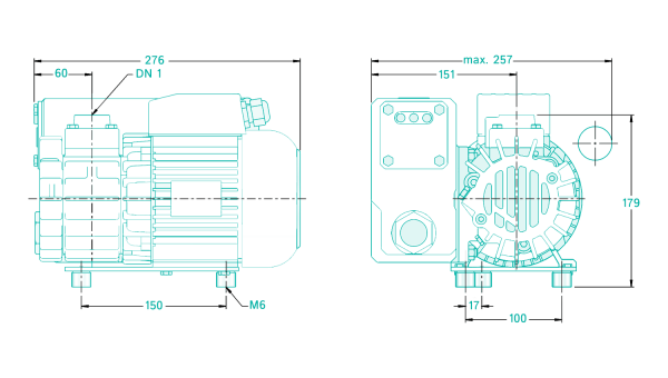 R5 RA 0302 D Vakuumpumpe Ehrler Und Beck