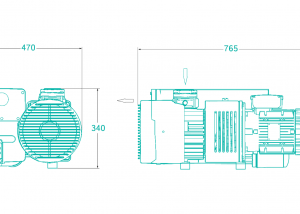 BUSCH R5 RA 0155 A Vacuum Pump Measurements