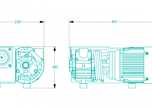 BUSCH R5 RB 0021 C Vacuum Pump Measurements