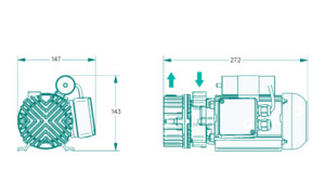 SECO SV 1005 D Vakuumpumpe