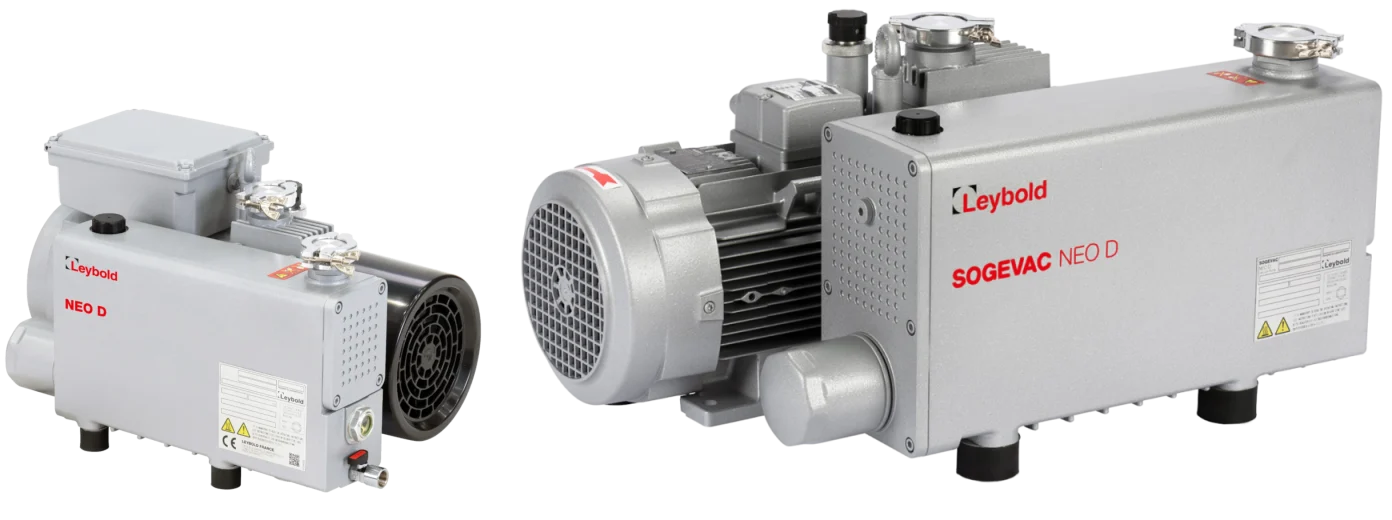 NEO D-Serie von Leybold – Abbildung: NEO D 16 und NEO D 65
